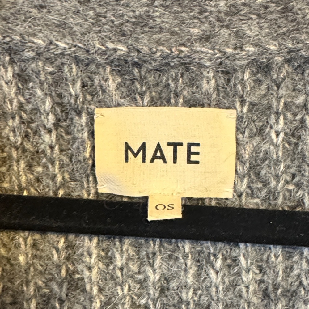 MATE Charcoal, Oversized Cardigan - Picture 2 of 6